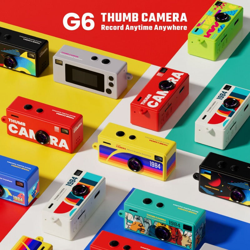 Cámara Espía Llavero Mini G6 | 1080P HD | Cámara de Pulgar Oculta Portátil